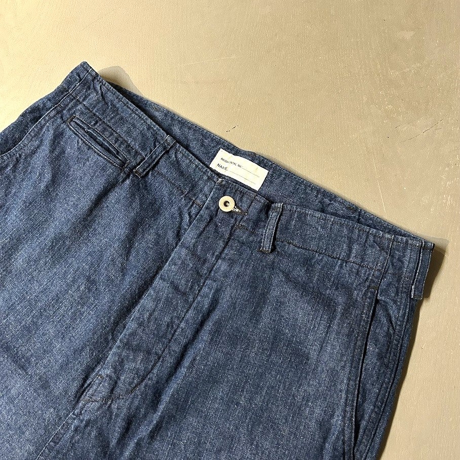 chimala US NAVY DENIM WORK PANTS | PLEASE