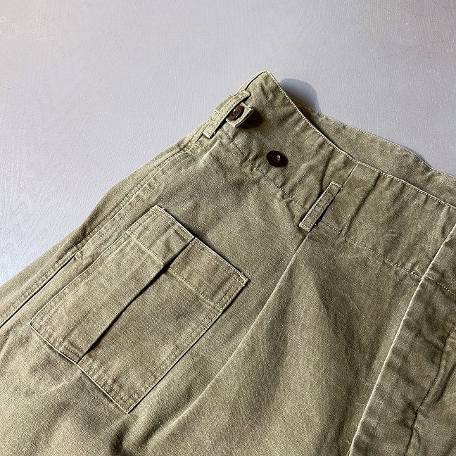 chimala BELGIAN WAIST GATHERING CARGO PANTS | PLEASE