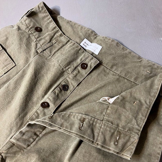 chimala BELGIAN WAIST GATHERING CARGO PANTS | PLEASE